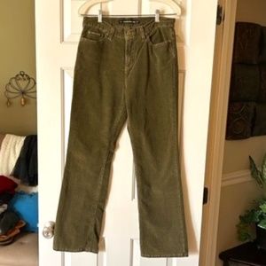 Women's DNKY corduroy boot cut 5 pocket jean